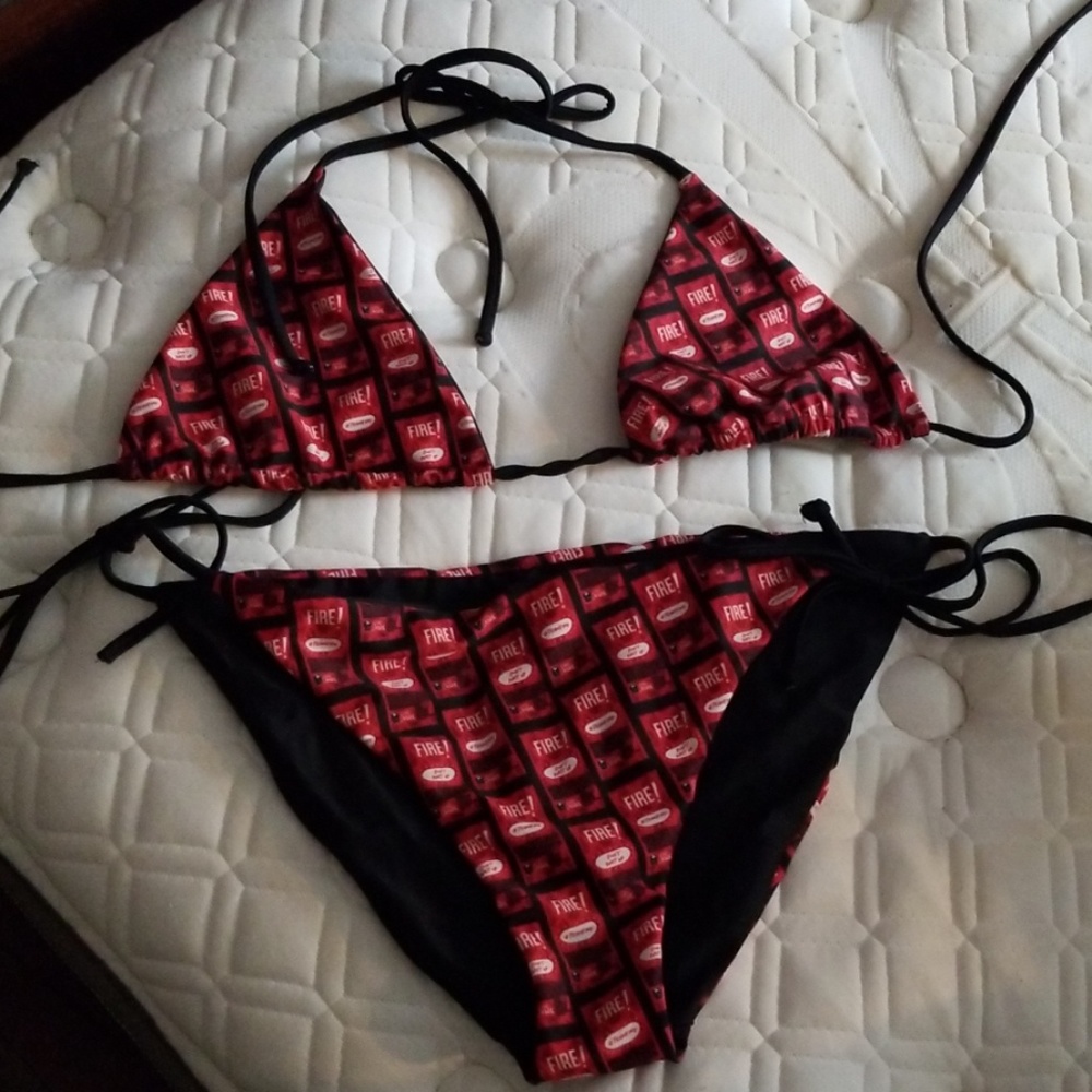 Taco Bell Fire Sauce Bikini